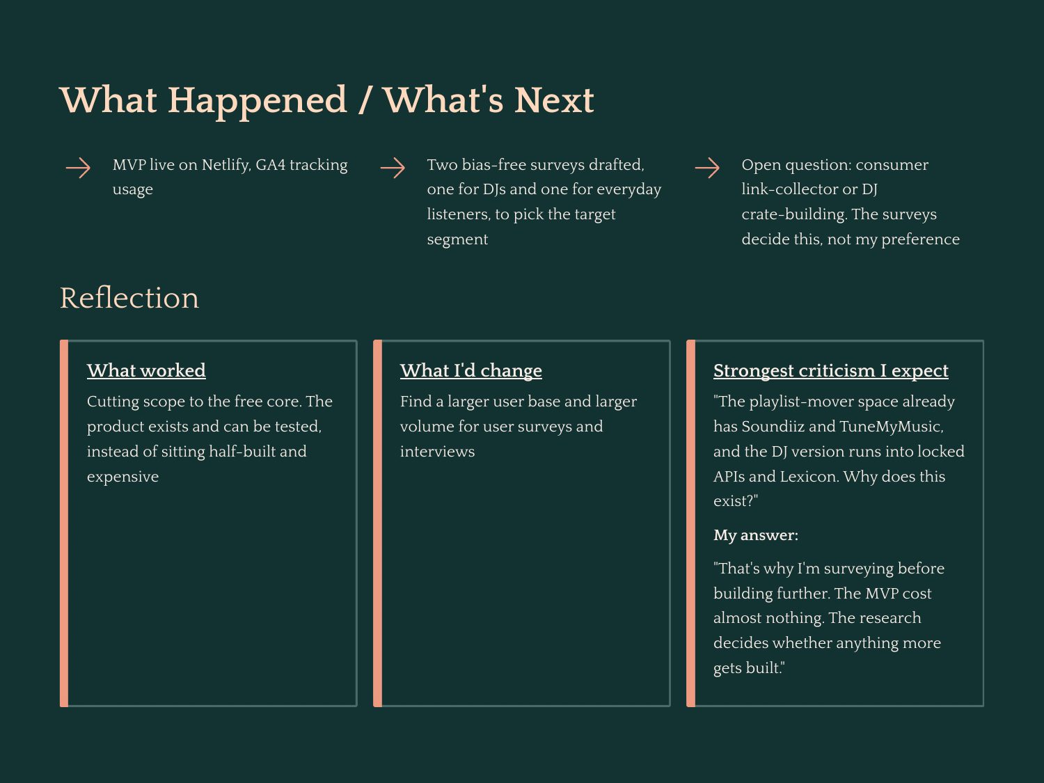 Find the Tempo case study, page 10: What's next